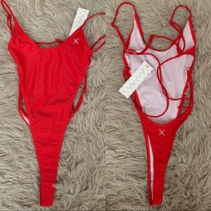 Boutinela rose red rogue one piece